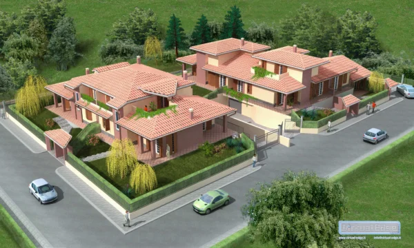 Bubbiano, Le ville del Corso